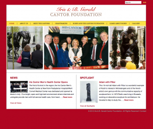 WordPress website for Philanthropic Organization Non-profit