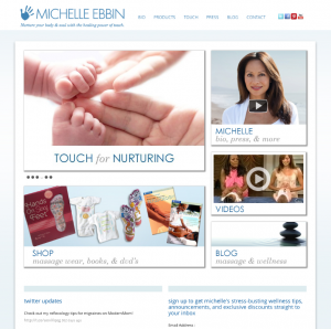Massage Wellness WordPress Website and Shop