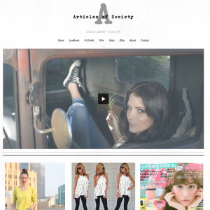 Denim Company WordPress Website