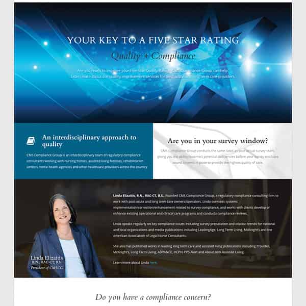 Compliance Agency WordPress Website