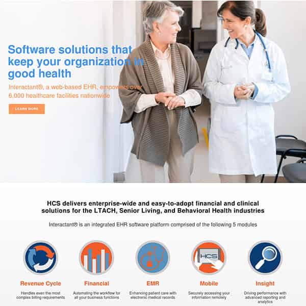 Healthcare IT Company WordPress Website