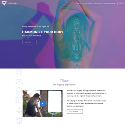 Moving Meditation WordPress Website